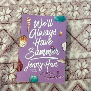 Purple 'We'll Always Have Summer' Book by Jenny Han